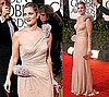 Drew Barrymore With Justin Long at the 2010 Golden Globes 2010-01-17 16:50:15