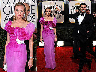 Diane Kruger and Joshua Jackson at the 2010 Golden Globes 2010-01-17 16:28:30