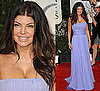 Fergie in Elie Saab at the 2010 Golden Globe Awards