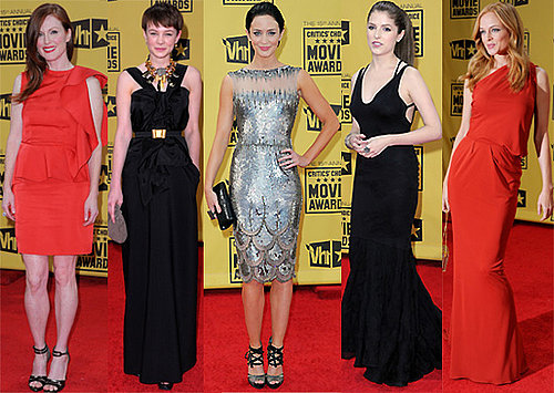 Red Carpet, Show and Backstage Photo Galleries and List of Winners from the 2010 Critics Choice Awards in Los Angeles
