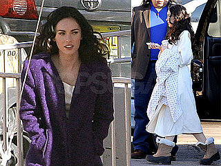 Photos of Megan Fox on Set in New Mexico on the Film Passion Play