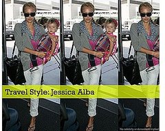 Travel Style: Jessica Alba