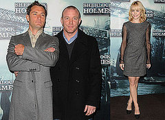Photos of Jude Law, Rachel McAdams, and Guy Ritchie at a Paris Photo Call For Sherlock Holmes Photos of Jude Law, Rachel McAdams, and Guy Ritchie at a Paris Photo Call For Sherlock Holmes