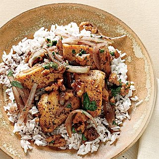 Easy Recipe For Pomegranate Chicken With Walnuts