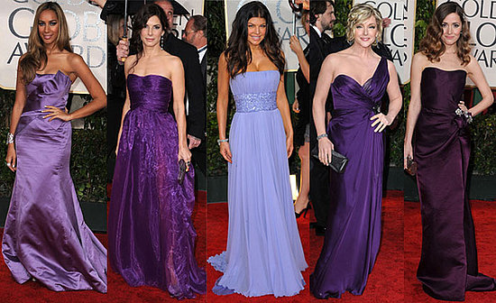 2010 Golden Globes Trend: Purple Gowns