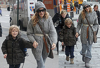 Photos of Sarah Jessica Parker and James Wilkie Broderick Walking in NYC