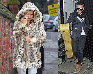 Engaged Kate Moss With Jamie Hince in London