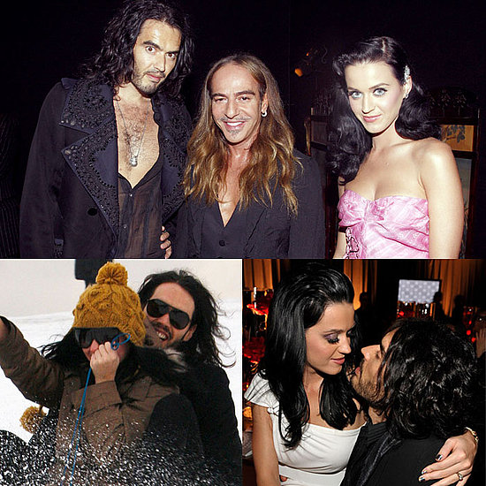 Katy Perry and Russell Brand 
