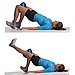 Glute Bridge With Adduction and Knee Extension
