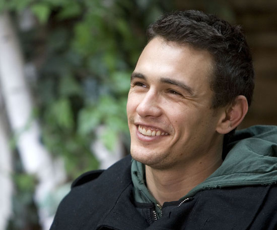 James Franco looked fresh-faced in 2007.
James Franco looked fresh-faced in 2007.