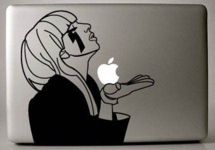 Lady Gaga Vinyl Laptop Decal From Etsy