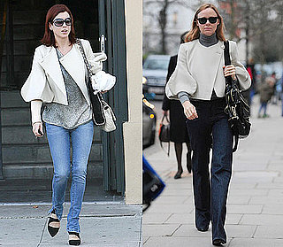 Stella McCartney and Kate Walsh Wear Same Stella McCartney Balloon-Sleeve Jacket