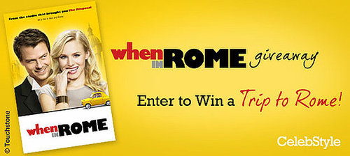Win a Trip to Rome with the When in Rome Giveaway