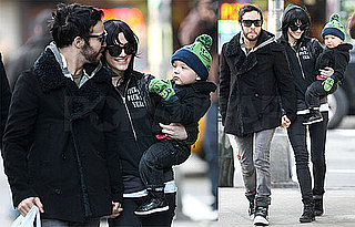 Photos of Ashlee Simpson, Pete Wentz, and Bronx Wentz in NYC