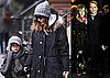 Photos of Halston's Sarah Jessica Parker With Matthew Broderick And James Wilkie Broderick in NYC