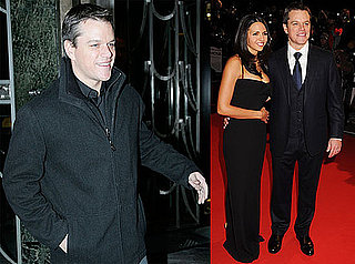 Photos of Matt Damon And Luciana Damon Promoting Invictus in London