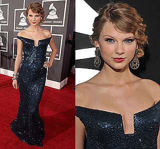Taylor Swift in Kaufman Franco at 2010 Grammy Awards 2010-01-31 18:02:21