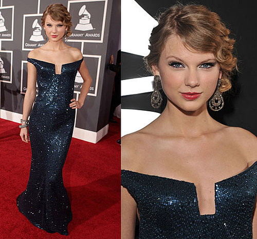 Taylor Swift in Kaufman Franco at 2010 Grammy Awards 2010-01-31 18:02:21