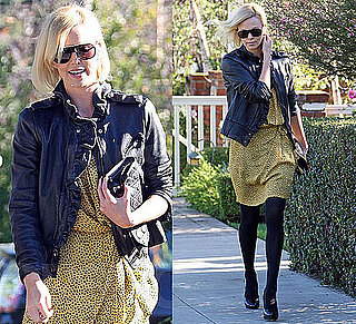 Charlize Theron at Artists For Peace and Justice Event Hosted at Paul Haggis's Home in Santa Monica
