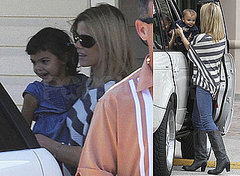 Photos of Elin Nordegren With Sam and Charlie Woods as New Details Regarding Rachel Uchitel Come Out