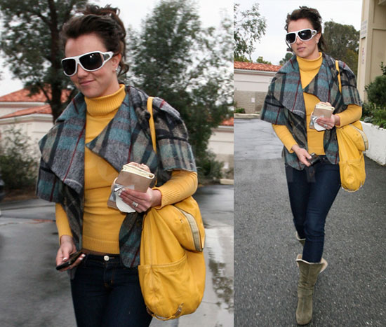 Photos of Britney in the Rain
