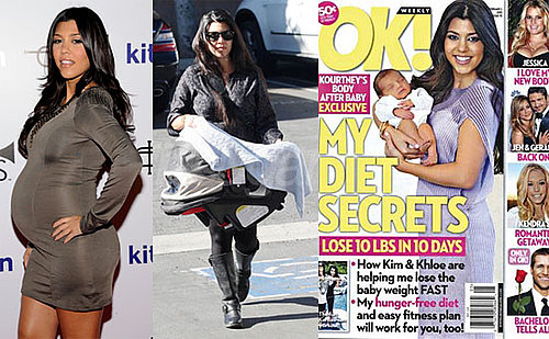 Kourtney Kardashian Upset About Photoshopped Postbaby Bod