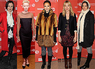 Photos of all the Celebs at Sundance Film Festival 2010 including Katie Holmes, Michelle Williams, Ryan Reynolds, Bradley Cooper