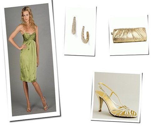Roman Wedding Bridesmaid Look