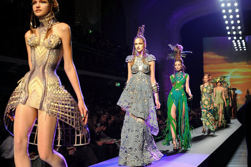 Jean Paul Gaultier Does Avatar-cum-Mexican Fiesta for Spring 2010 Couture