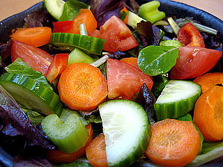 Slow Down Eating and Fill Up With Chunky Veggies in Your Salad