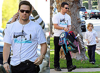 Photos of Mark Wahlberg Picking Up Daughter Ella Wahlberg in LA 2010-01-28 10:30:00