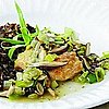 Fast & Easy Recipe For Chicken Thighs With Leeks & Shiitake Mushrooms