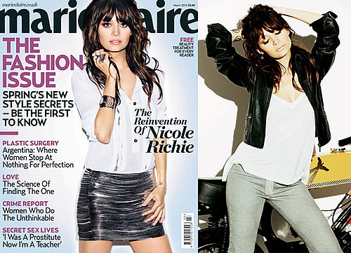 Photos and Quotes From Nicole Richie in Marie Claire UK 2010-01-29 10:00:00