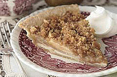 Apple-Pear Crumble Pie