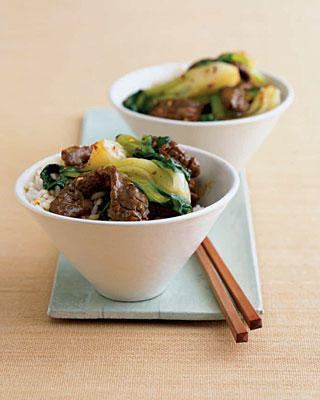 Fast & Easy Dinner: Korean Beef Bok Choy
