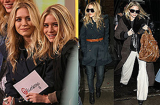 Photos of Mary-Kate and Ashley Olsen at Good Morning America