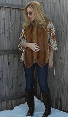 How to Wear a Fur Vest How to Wear a Fur Vest