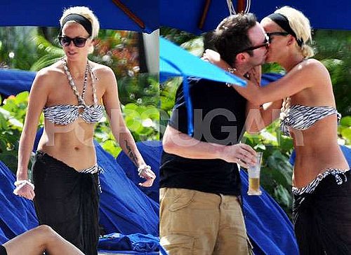 Photos of Sarah Harding in Bikini in Barbados PDA Fest Kissing With Boyfriend Tom Crane