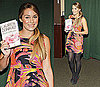 Lauren Conrad Wears Tropical Print Nanette Lepore Dress During the NYC Signing of Her Book