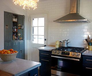 Cool Idea: Lockers as a Kitchen Pantry