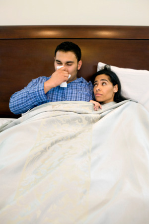 Stay Away From Sick Loved Ones If They Have a Cold