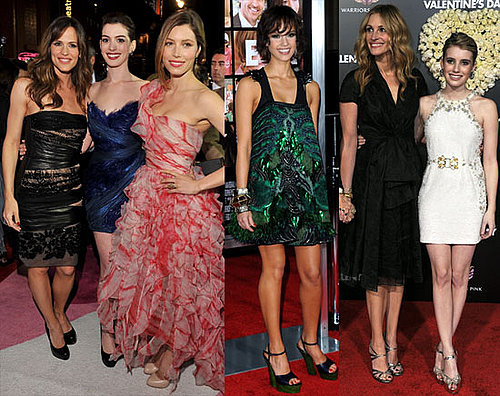 Valentine's Day Premiere Photos Including Jennifer Garner, Jessica Alba, Jessica Biel, Julia Roberts and More 2010-02-09 06:00:00