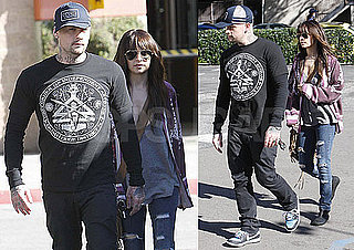 Photos of Nicole Richie Shopping For Wedding Dresses at Monique Lhullier With Benji Madden