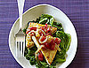 Fast Tofu With Mango Chutney and Mustard Green Recipe