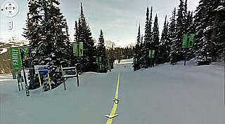 Google Mapping Olympic Downhill Ski Courses With Street View