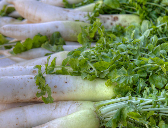 How to Select and Prepare Daikon Radishes How to Select and Prepare Daikon Radishes