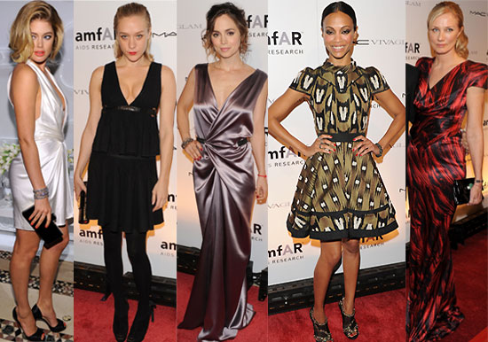 Photos of Celebs from New York Fashion Week amFAR Benefit Gala with Mary-Kate Olsen, Zoe Saldana, Meryl Streep, Chloe Sevigny Photos of Celebs from New York Fashion Week amFAR Benefit Gala with Mary-Kate Olsen, Zoe Saldana, Meryl Streep, Chloe Sevigny