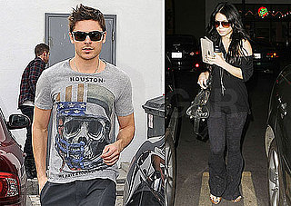 Photos of Zac Efron and Vanessa Hudgens Shopping in LA