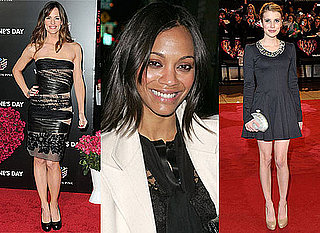 Photo of Jennifer Garner, Zoe Saldana, and Emma Roberts