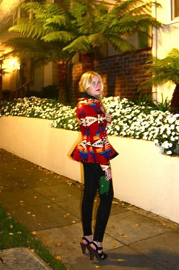 Look Of The Day - Red Coat